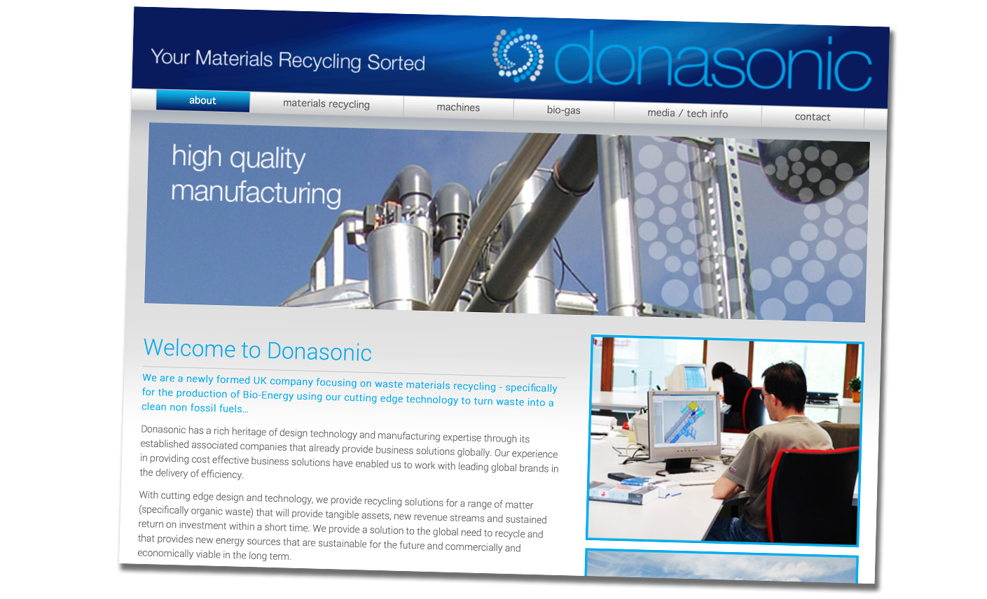Donasonic Website