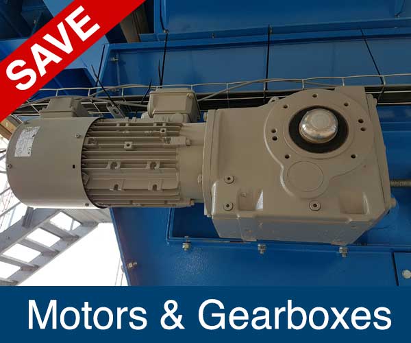 Motor and Gearbox, Recycling Spare Parts